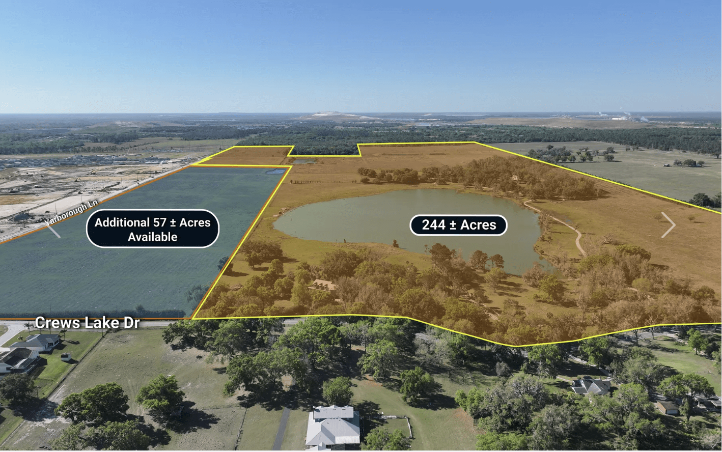 Crews Lake Ranch Development Land